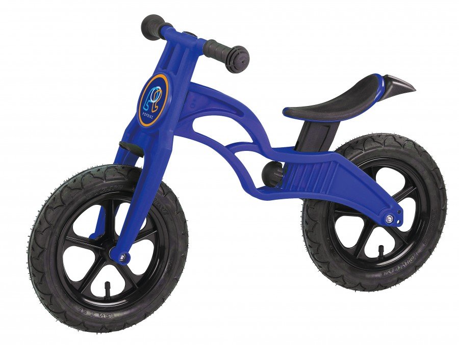 Беговел POPBIKE Flash с надувными колесами Blue , 